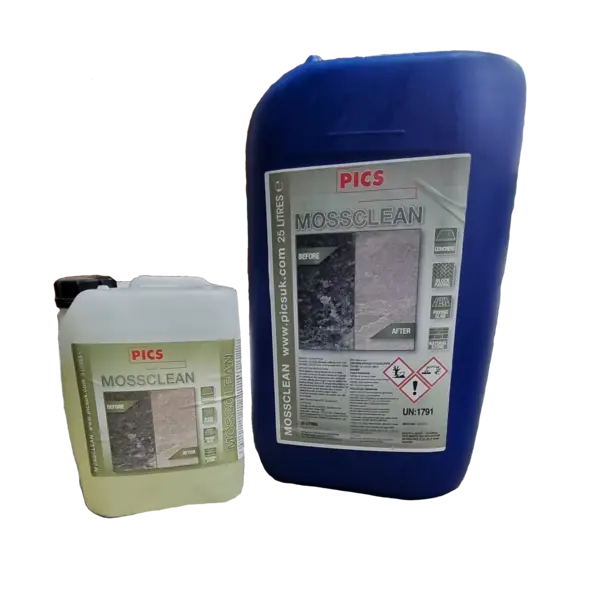 PICS Mossclean surface cleaner range